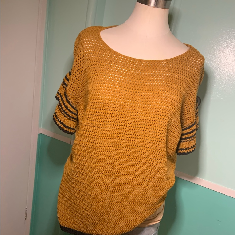 Loft ❤️ Vintage Crochet Sweater